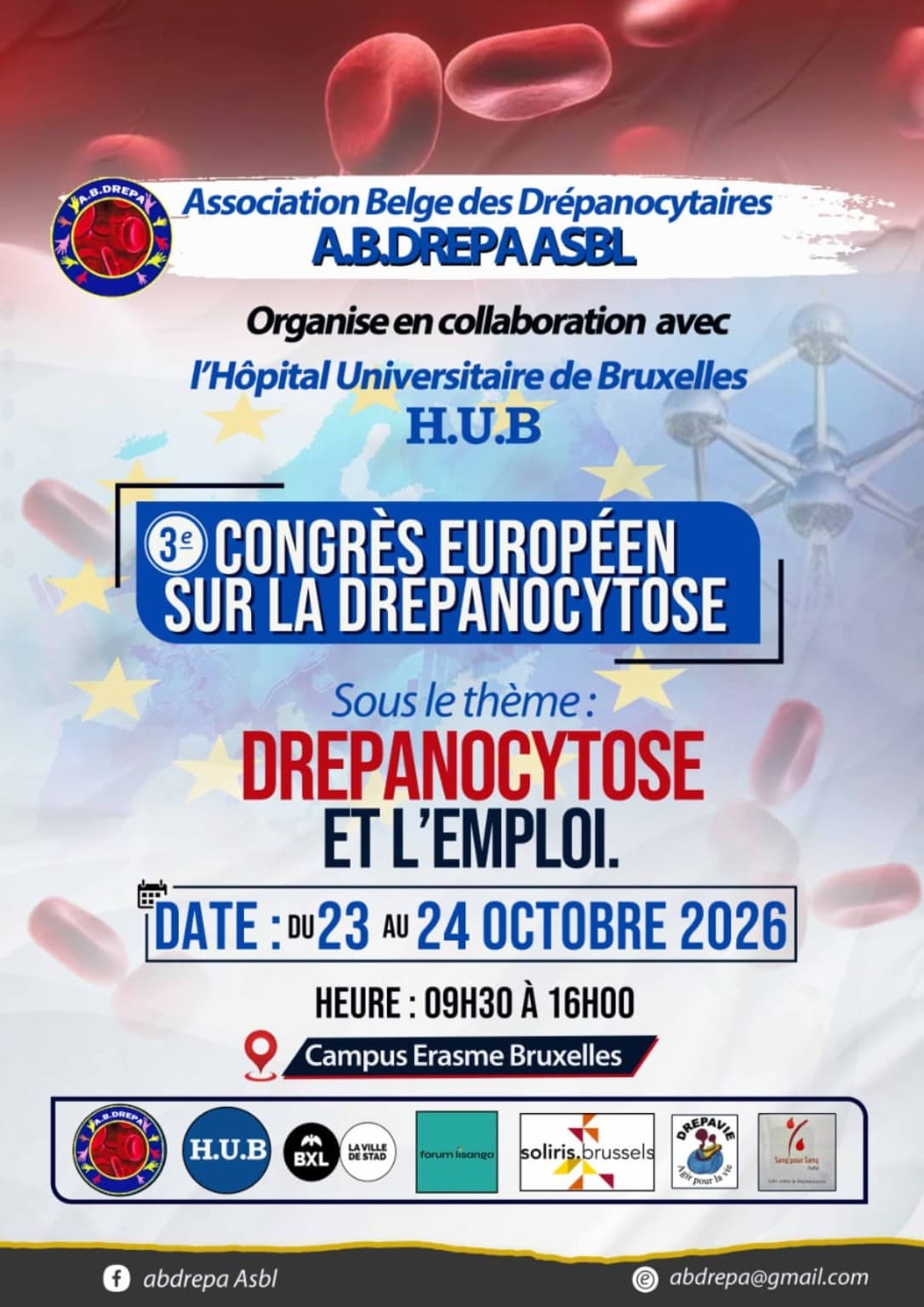 Globules rouges et univers A.B.DREPA